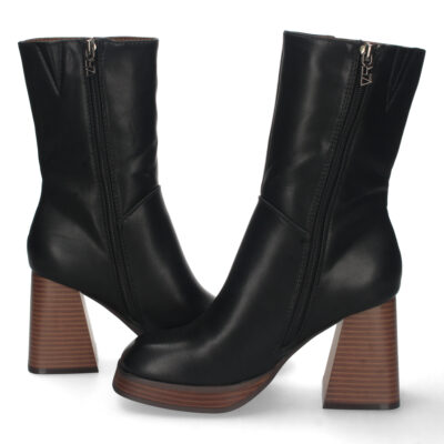Botin de Tacon Ancho y Cremallera - Imagen 5