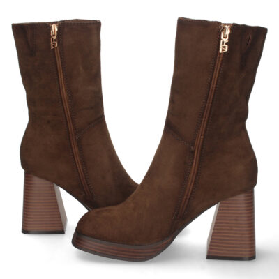 Botin de Tacon Ancho y Cremallera - Imagen 5