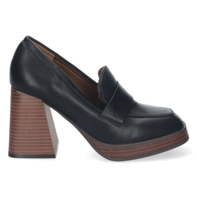 Zapato de Tacon Alto con Estapado Liso - Imagen 2