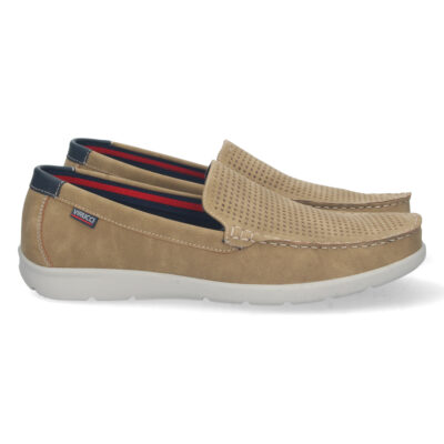 Mocasin Plano con Perforado Mil Puntos