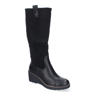 Botas de Cuña para Mujer, Elegantes y Comodas, de Caña Alta, Puntera Redonda - Imagen 3