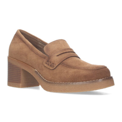 Mocasines Lisos de Tacon Medio para Mujer - Imagen 3