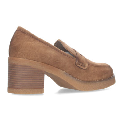 Mocasines Lisos de Tacon Medio para Mujer - Imagen 4