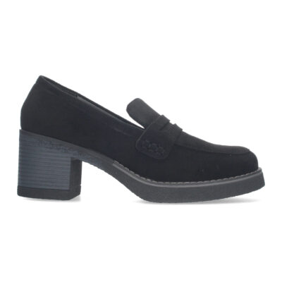 Mocasines Lisos de Tacon Medio para Mujer - Imagen 2
