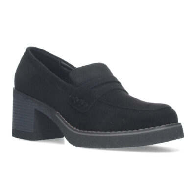 Mocasines Lisos de Tacon Medio para Mujer - Imagen 3