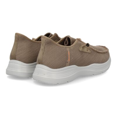 Zapatiilas deportivas comodas y ligeras para hombre, con cierre de cordones elasticos - Imagen 5