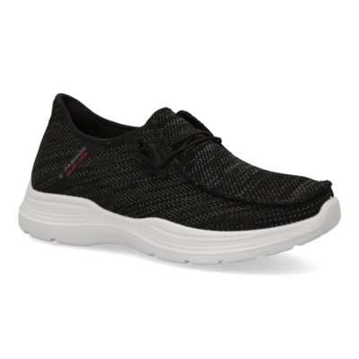 Zapatiilas deportivas comodas y ligeras para hombre, con cierre de cordones elasticos - Imagen 3