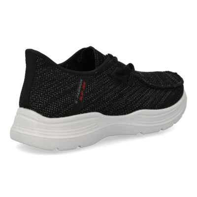 Zapatiilas deportivas comodas y ligeras para hombre, con cierre de cordones elasticos - Imagen 4