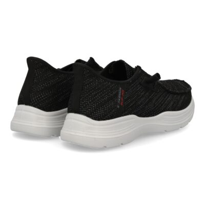 Zapatiilas deportivas comodas y ligeras para hombre, con cierre de cordones elasticos - Imagen 5
