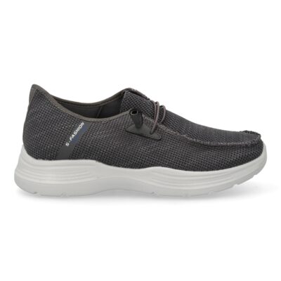 Zapatiilas deportivas comodas y ligeras para hombre, con cierre de cordones elasticos - Imagen 2