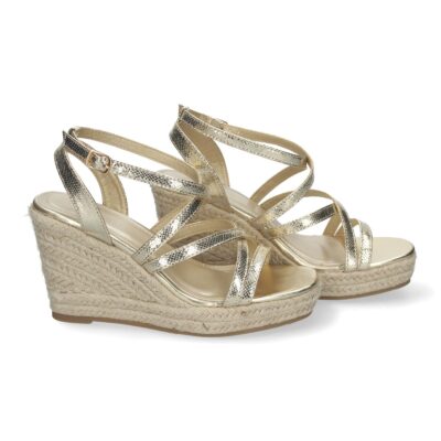 Sandalias de Cuña para Mujer con Tiras Cruzadas, Elegantes y Confortables - Imagen 4