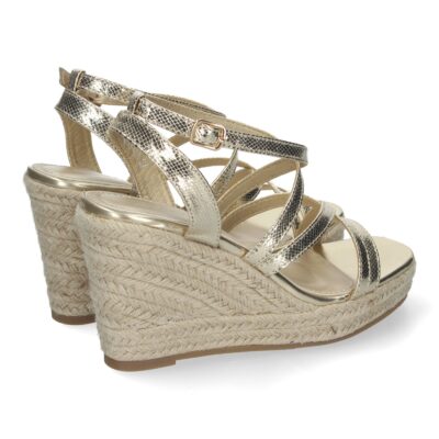 Sandalias de Cuña para Mujer con Tiras Cruzadas, Elegantes y Confortables - Imagen 3