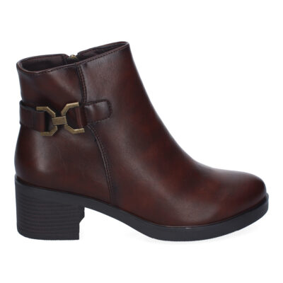 Botines de Tacón para Mujer, Comodos y Eleganes, Adorno Metalico - Imagen 2