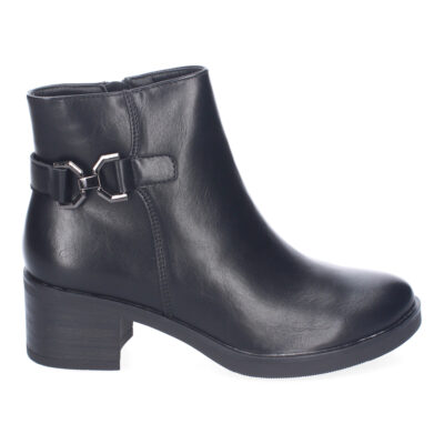 Botines de Tacón para Mujer, Comodos y Eleganes, Adorno Metalico - Imagen 2