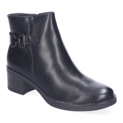 Botines de Tacón para Mujer, Comodos y Eleganes, Adorno Metalico - Imagen 3