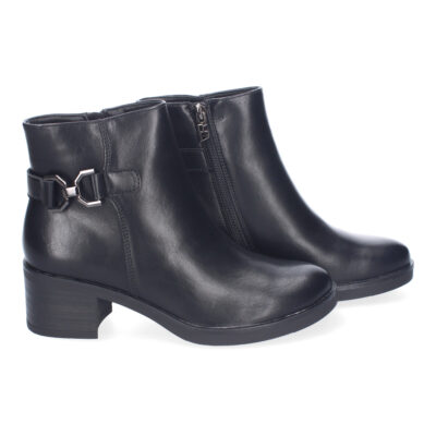 Botines de Tacón para Mujer, Comodos y Eleganes, Adorno Metalico - Imagen 5