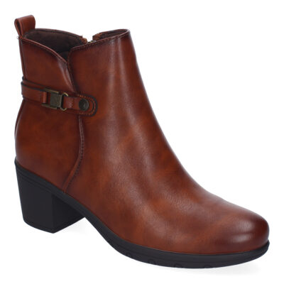 Botines de Tacón para Mujer, Comodos y Eleganes, Adorno Metalico - Imagen 3