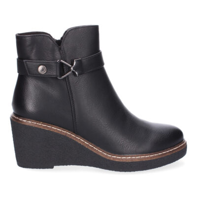 Botines de Cuña para Mujer Comodos, Diseño Elegante con Cremallera - Imagen 2
