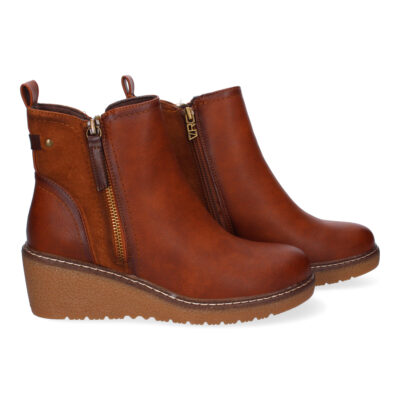 Botines de Cuña para Mujer Comodos, Diseño Elegante con Cremallera - Imagen 5