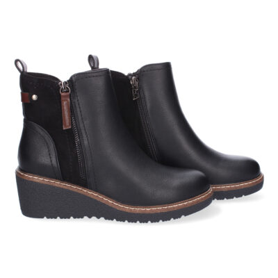 Botines de Cuña para Mujer Comodos, Diseño Elegante con Cremallera - Imagen 5