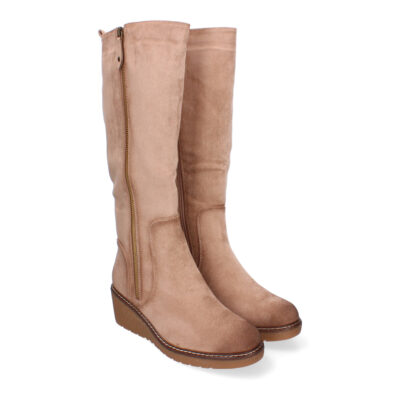 Botas de Cuña para Mujer, Elegantes y Comodas, de Caña Alta