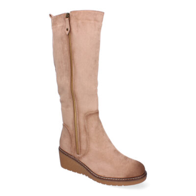 Botas de Cuña para Mujer, Elegantes y Comodas, de Caña Alta - Imagen 4