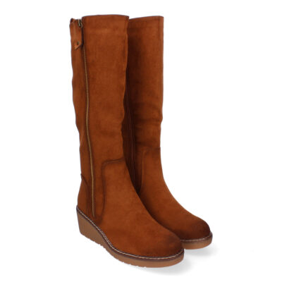 Botas de Cuña para Mujer, Elegantes y Comodas, de Caña Alta