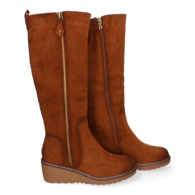 Botas de Cuña para Mujer, Elegantes y Comodas, de Caña Alta - Imagen 5
