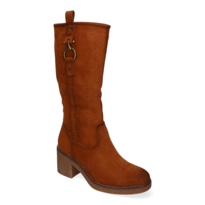 Botas de Tacón para Mujer, Comodas y Elegantes, Adorno de Hebilla - Imagen 3