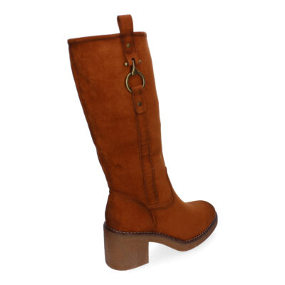 Botas de Tacón para Mujer, Comodas y Elegantes, Adorno de Hebilla - Imagen 4
