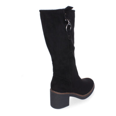 Botas de Tacón para Mujer, Comodas y Elegantes, Adorno de Hebilla - Imagen 4