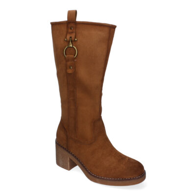 Botas de Tacón para Mujer, Comodas y Elegantes, Adorno de Hebilla - Imagen 3