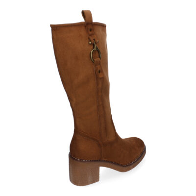 Botas de Tacón para Mujer, Comodas y Elegantes, Adorno de Hebilla - Imagen 4