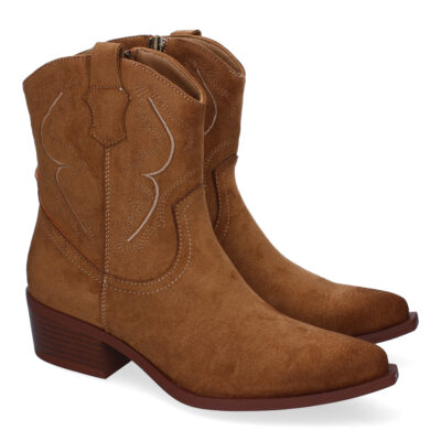 Botines de Mujer Estilo Vaquero, Diseño Elegante y Confortable