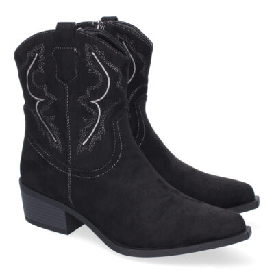 Botines de Mujer Estilo Vaquero, Diseño Elegante y Confortable