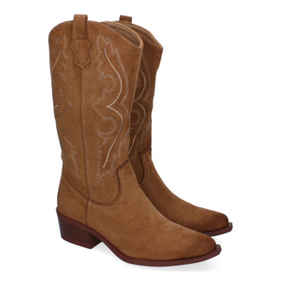 Bota de Mujer Estilo Cowboy con Detalles Elegantes y Comodidad para el Día a Día, Perfectas para Salidas Informales o Eventos Especiales, Diseño Clásico que Aporta un Toque Chic