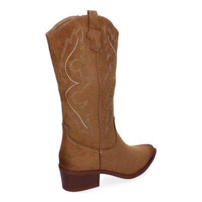 Bota de Mujer Estilo Cowboy con Detalles Elegantes y Comodidad para el Día a Día, Perfectas para Salidas Informales o Eventos Especiales, Diseño Clásico que Aporta un Toque Chic - Imagen 4