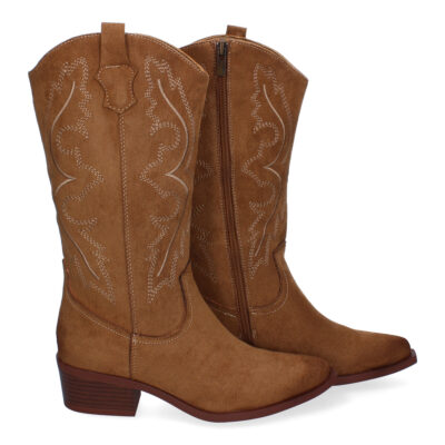 Bota de Mujer Estilo Cowboy con Detalles Elegantes y Comodidad para el Día a Día, Perfectas para Salidas Informales o Eventos Especiales, Diseño Clásico que Aporta un Toque Chic - Imagen 5