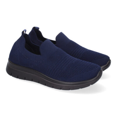 Zapatilla Plana Comoda para Mujer, Material Elastico, Sin Cierre, Slip On