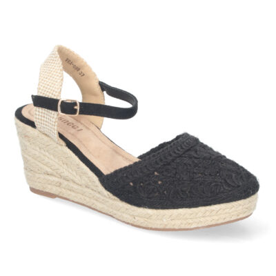 Sandalia de Cuña de Yute para Mujer, Estilo Valenciana - Imagen 3