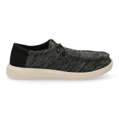 Zapatiilas deportivas comodas y ligeras para hombre, con cierre de cordones elasticos - Imagen 2