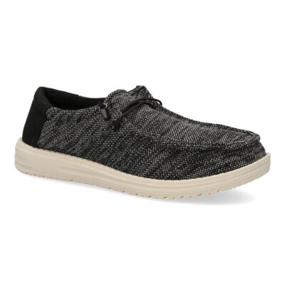 Zapatiilas deportivas comodas y ligeras para hombre, con cierre de cordones elasticos - Imagen 3