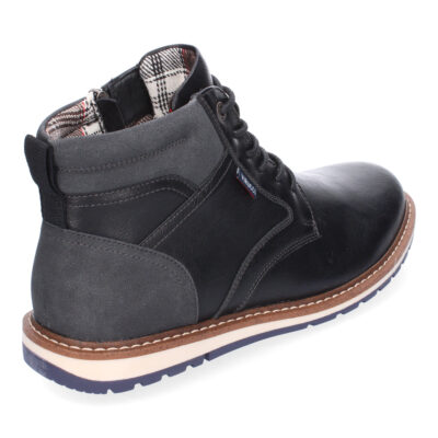 Botin Casual Plano de Hombre, Comodo, Diseño Moderno, Detalle de Costuras - Imagen 4
