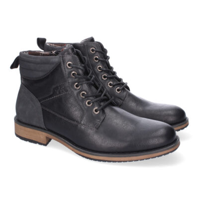 Botines de Hombre, Comodos y Elegantes, Diseño Clasico con Punta Redonda