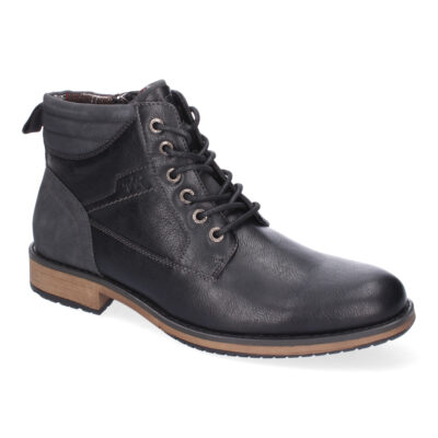 Botines de Hombre, Comodos y Elegantes, Diseño Clasico con Punta Redonda - Imagen 3