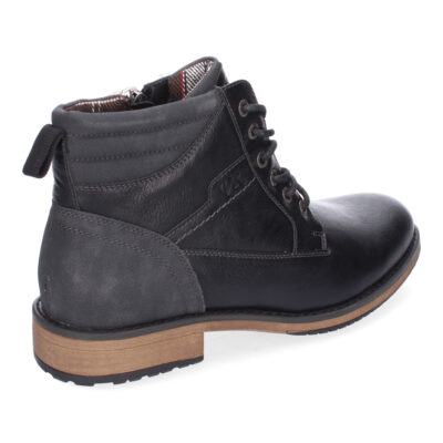 Botines de Hombre, Comodos y Elegantes, Diseño Clasico con Punta Redonda - Imagen 4