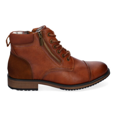 Botines de Hombre, Comodos y Elegantes, Diseño Clasico con Punta Redonda - Imagen 2