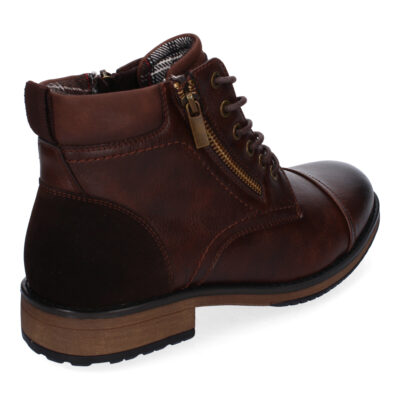 Botines de Hombre, Comodos y Elegantes, Diseño Clasico con Punta Redonda - Imagen 4