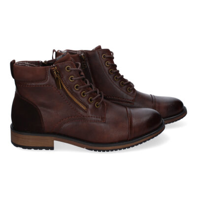 Botines de Hombre, Comodos y Elegantes, Diseño Clasico con Punta Redonda - Imagen 5