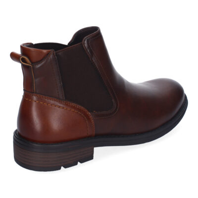 Botines de Hombre Elegantes, Diseño Moderno con Punta Redonda, Comodos - Imagen 4